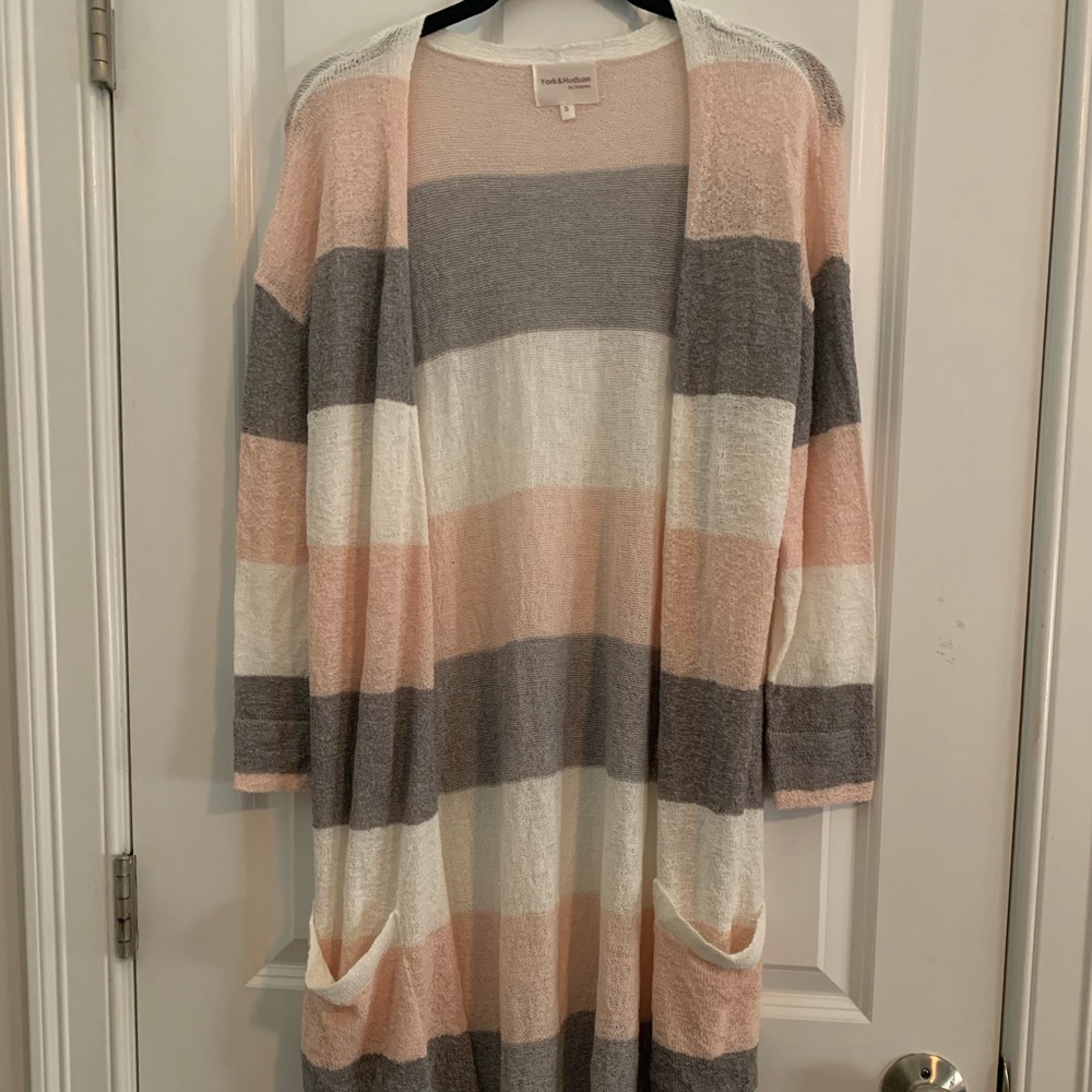 Midi length cardigan